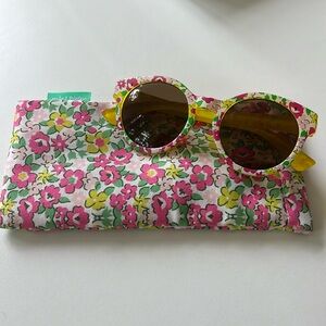 Mini Boden Floral Sunglasses - Never Worn! Child/Tween